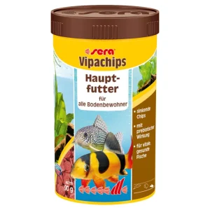 Aktuell Sera Vipachips Nature, Hauptfutter-Chips, 250 ml